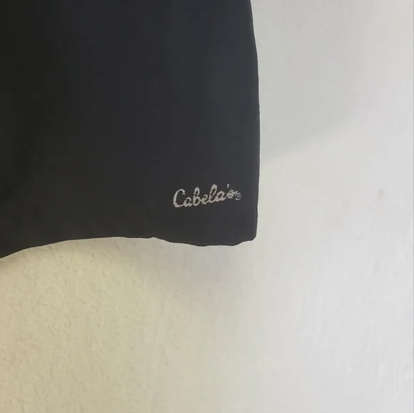 Cabelas Guidewear Cargo Shorts Mens XL Chino Outdoors Dark Blue - Picture 4 of 4